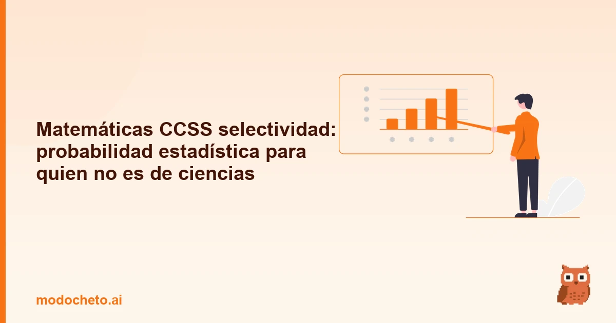 Portada ilustrada del artículo sobre probabilidad estadística