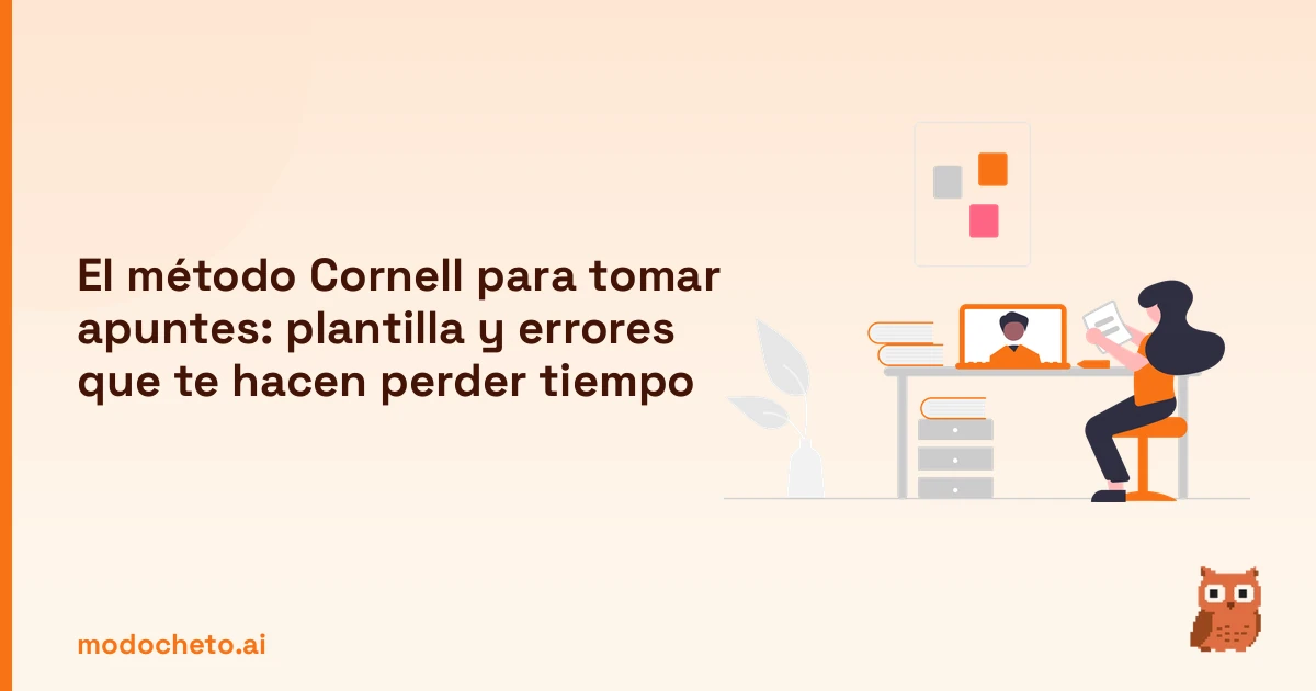 Portada ilustrada del artículo sobre método Cornell