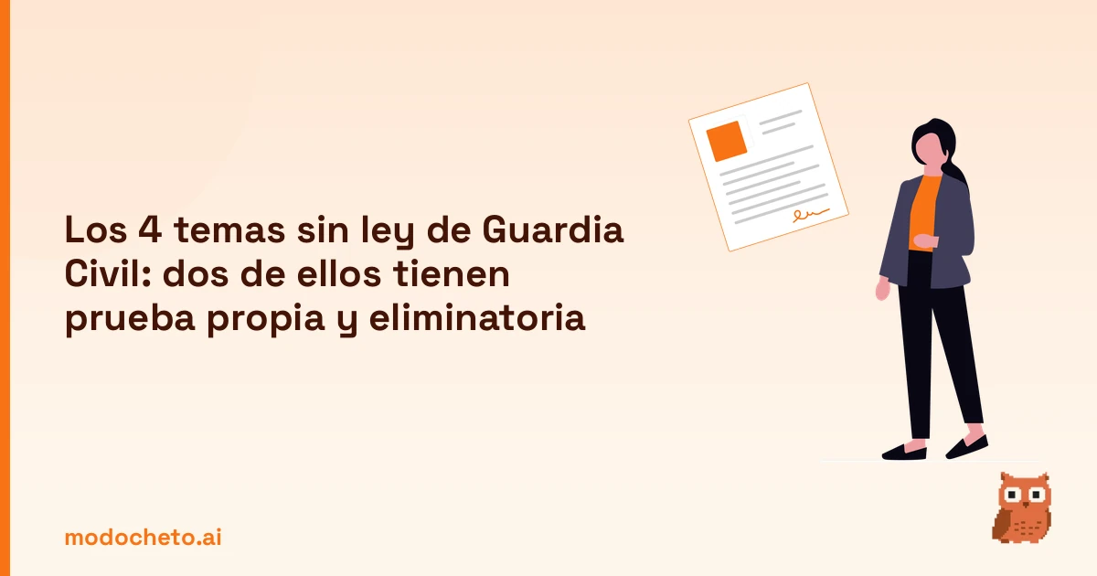 Portada ilustrada del artículo sobre temas sin ley de Guardia Civil