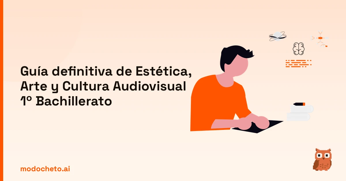 Portada ilustrada del artículo sobre estética, arte y cultura audiovisual