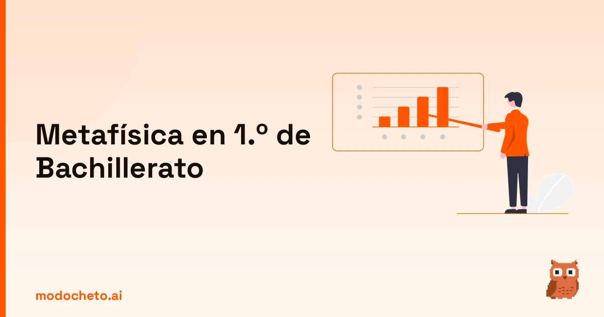Esquema estratégico para entender la metafísica: realidad, apariencia y virtualidad en 1.º de Bachillerato.