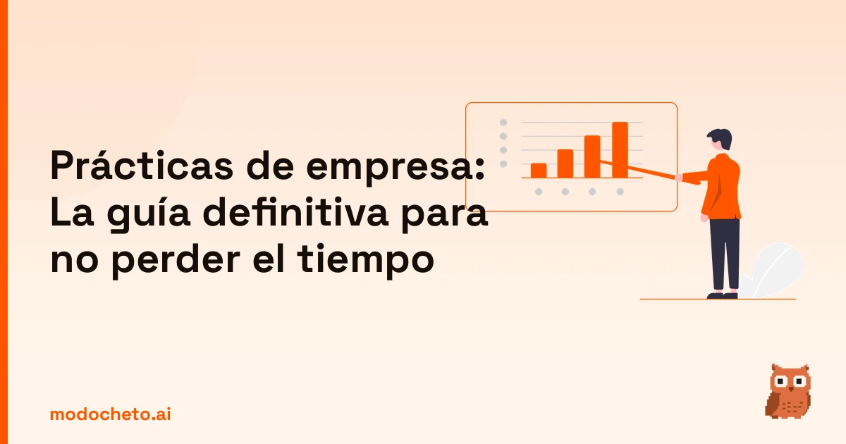 Ilustración de un plan de negocio para orientar las prácticas de empresa con éxito y sin rodeos.
