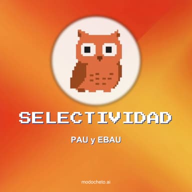 Portada del podcast Selectividad: PAU y EBAU