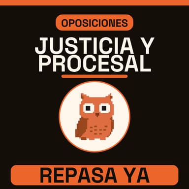 Portada del podcast Oposiciones: Justicia y Procesal