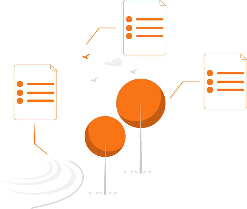 Ilustración minimalista sobre 🗂️ organizar tu banco de preguntas (sin morir en el caos) — banco de preguntas IA