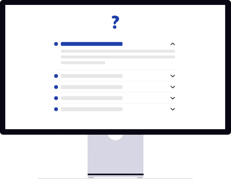 Ilustración minimalista sobre ❓ preguntas frecuentes sobre el macro examen age