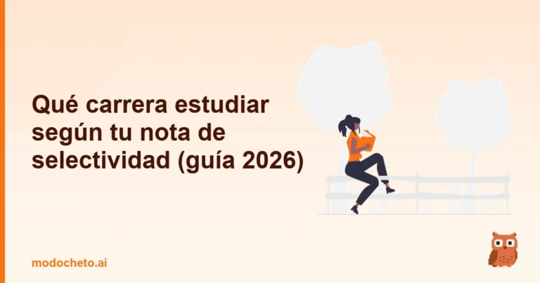 Portada ilustrada del artículo sobre qué carrera estudiar