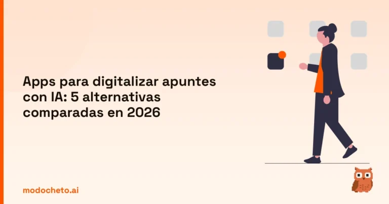 Portada ilustrada del artículo sobre apps digitalizar apuntes