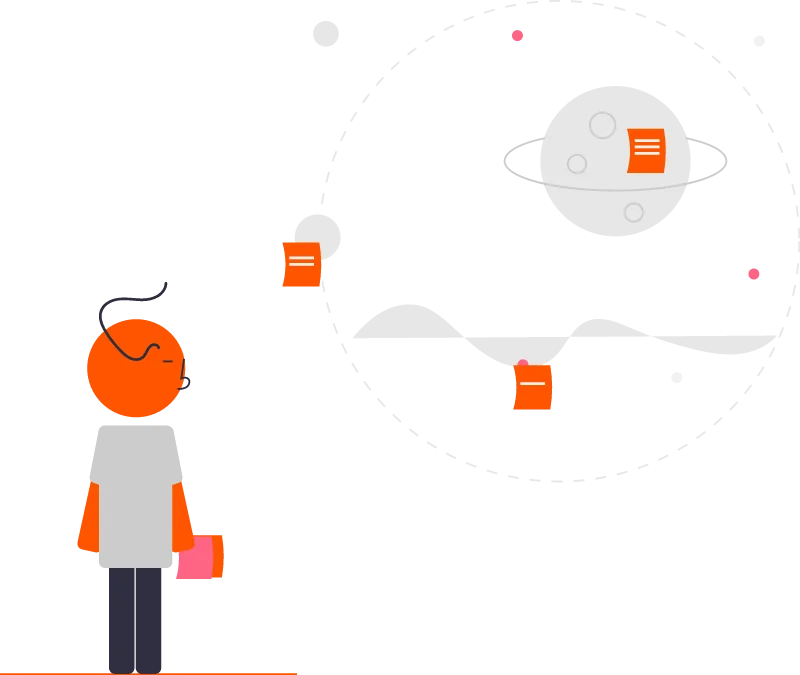 Ilustración minimalista sobre 🗺️ plan paso a paso para configurar tu ecosistema digital — apps planificación estudio