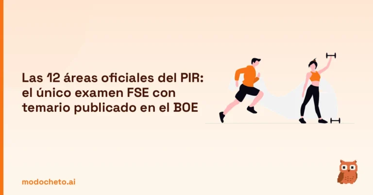 Portada ilustrada del artículo sobre áreas oficiales del PIR