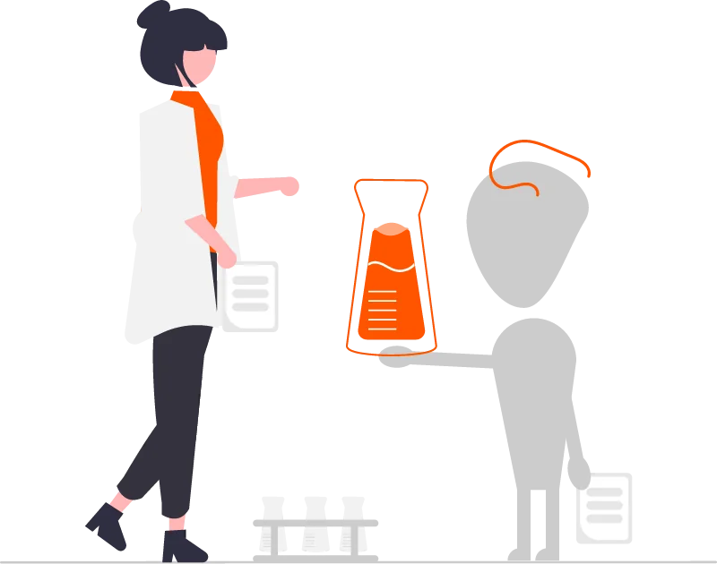 Ilustración de ciencia alienígena sobre herramientas y recursos clave para decidir tu futuro académico.