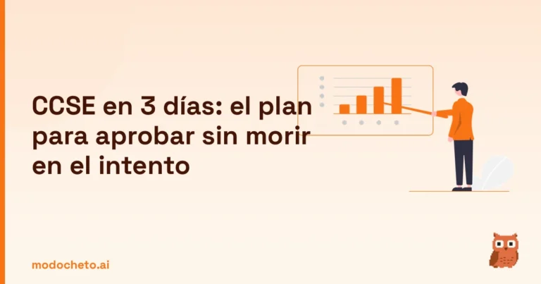 Portada ilustrada del artículo sobre como aprobar el ccse