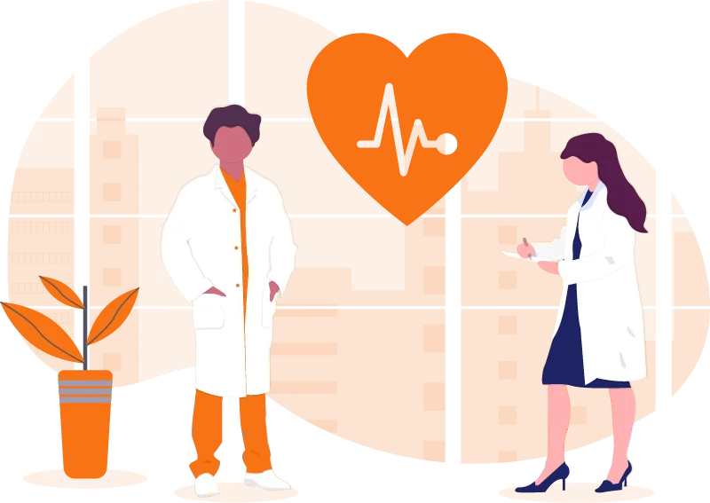 Ilustración minimalista sobre ⚠️ errores comunes y cómo evitarlos — compaginar Medicina MIR
