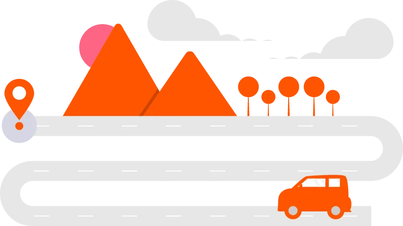 Ilustración de trazado de rutas que representa las herramientas top del meta para gestionar el estudio.