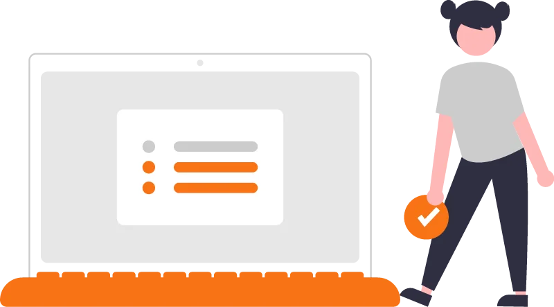 Ilustración minimalista sobre ❓ preguntas frecuentes — TOEFL Writing Independent Integrated
