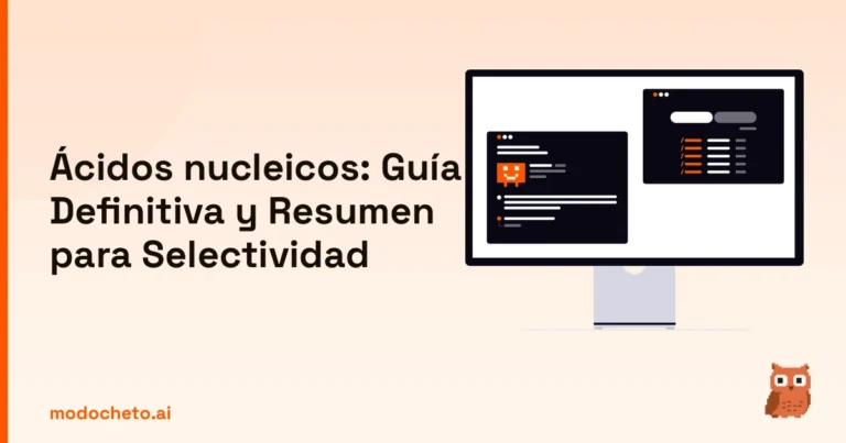 Ilustración de un agente en terminal para la guía definitiva de ácidos nucleicos en Selectividad