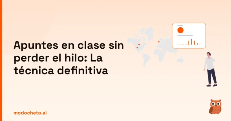Ilustración de analítica en tiempo real para tomar apuntes en clase sin perder el hilo con éxito.