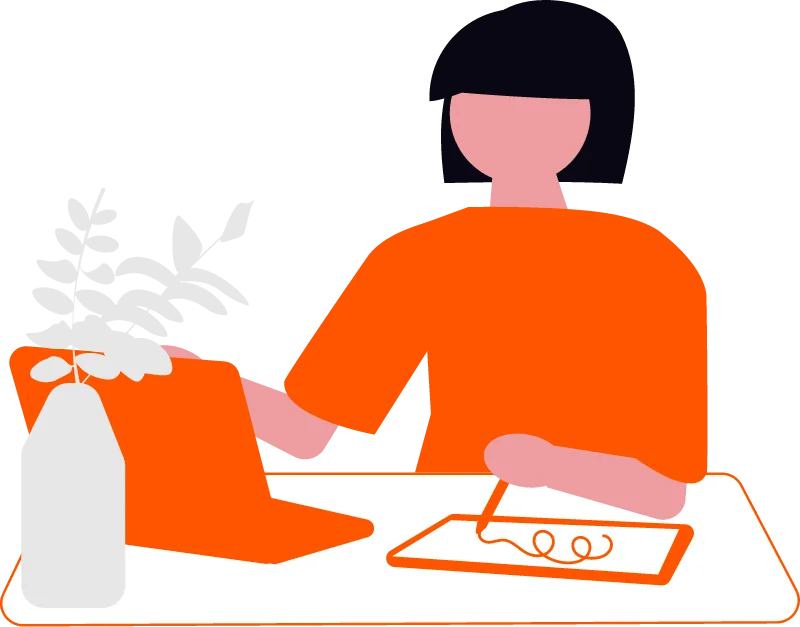 Dibujo de bocetos para resolver dudas y preguntas frecuentes que surgen al decidir cambiar de grado.