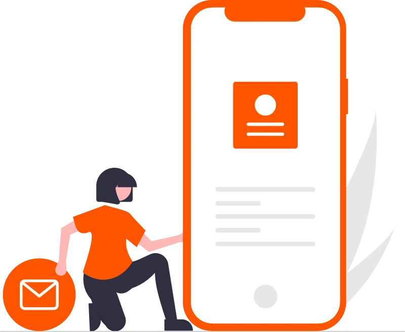 Interfaz de correo electrónico personal resolviendo dudas frecuentes sobre identidad y transhumanismo