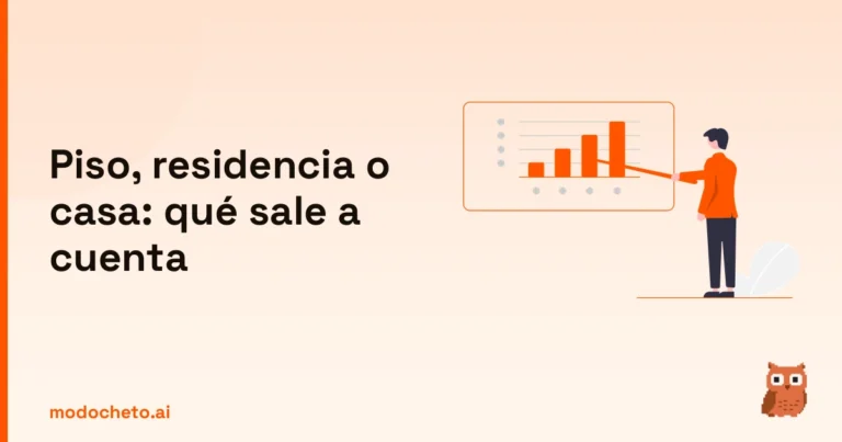 Ilustración de plan de negocio para decidir si un piso o residencia sale a cuenta al independizarse.