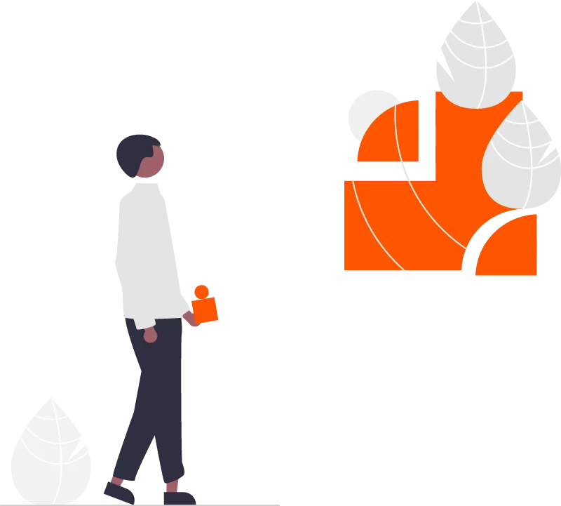 Ilustración de piezas encajando para farmear el 10 con recursos clave de Platón Selectividad.