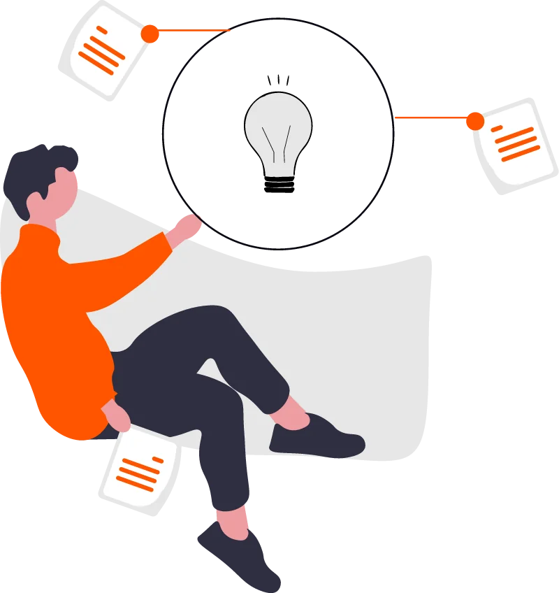 Dibujo minimalista de conceptos flotantes para resolver dudas frecuentes sobre Platón Selectividad.
