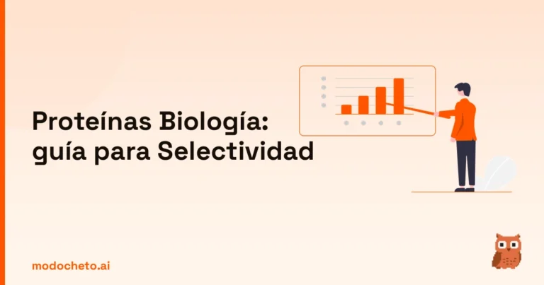 Ilustración de un plan de negocio que representa la estrategia para dominar proteínas Biología en Selectividad.