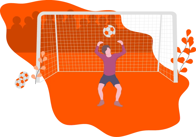 Dibujo de Goal que ilustra cómo alcanzar objetivos evitando errores al elegir materias optativas.