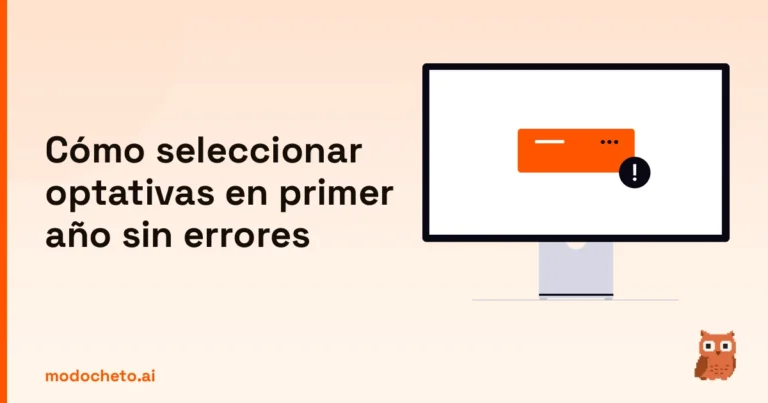 Ilustración de Server Error que representa los fallos al seleccionar optativas en primer año.